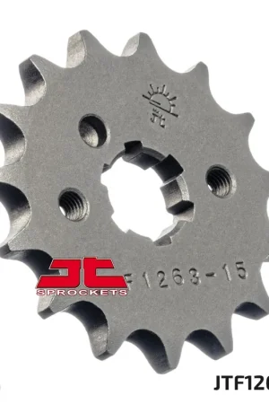 JT SPROCKETS - FRONT STEEL 15T, 428 - Sprockets - Geschikt voor Yamaha Geld-Terug-Garantie